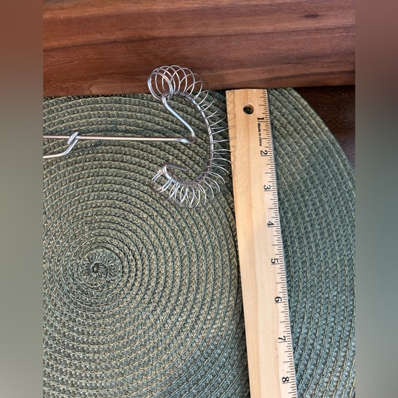 Vintage Manual Egg Beater Spring Hand Whisk Coil Push Mixer Kitchen Supplies EUC - Picture 6 of 6